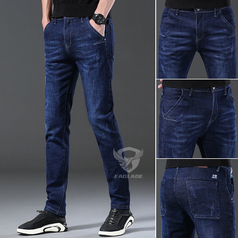 Quần Jean Denim Eaglive Cho Nam Th361 Màu Xanh Lam