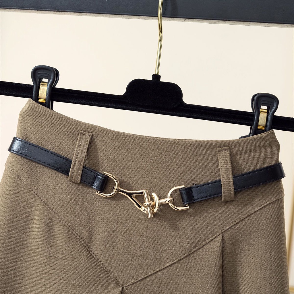 Chân Váy Dài Lưng Cao Phong Cách Hàn Quốc Thời Trang Cho Nữ