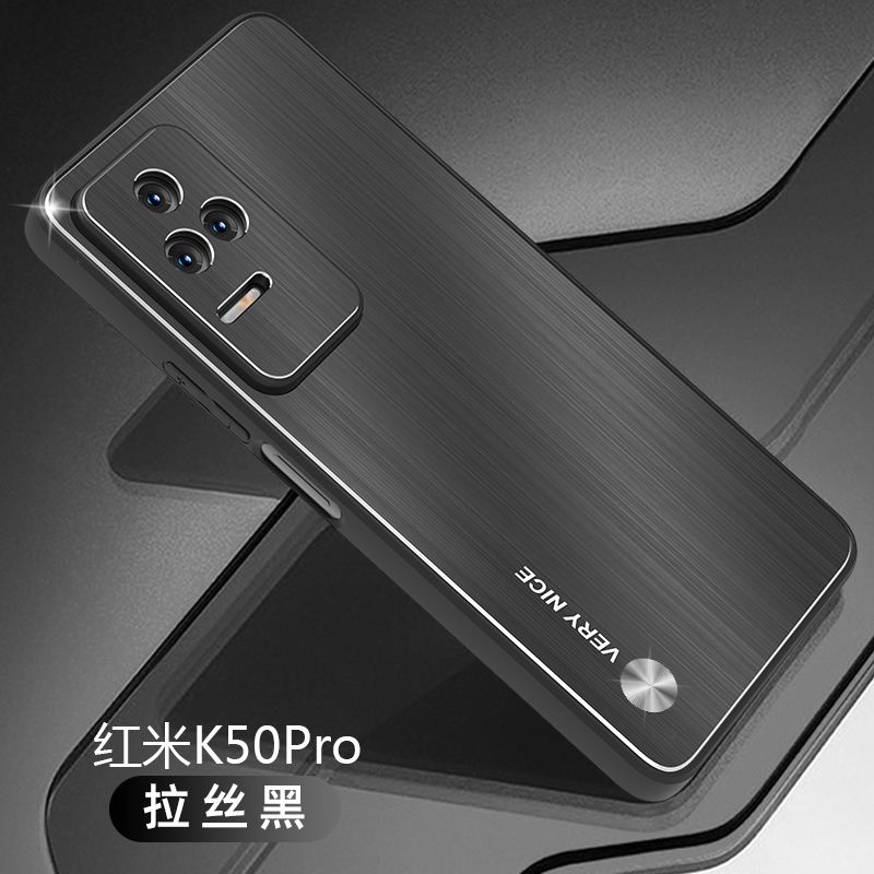 Ốp Điện Thoại Kim Loại Chải Cho Xiaomi Poco F4 GT Case For Xiaomi Mi 12T Pro Mix4 Redmi Note 12 11 Pro