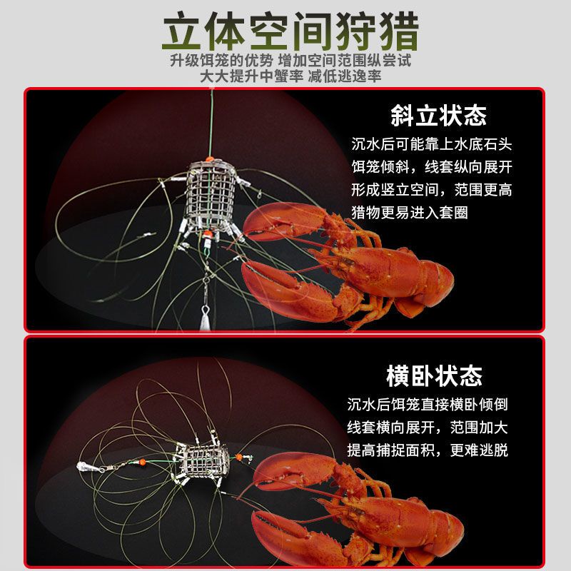 Bộ Lưới Bắt Cua / Cua / Cá Tự Động Chuyên Dụng Chất Lượng Cao