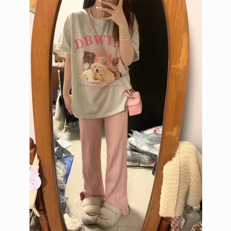 Nữ Sinh Mùa Hè Mới Lỏng Lẻo Hợp Thời Trang Hàng Đầu