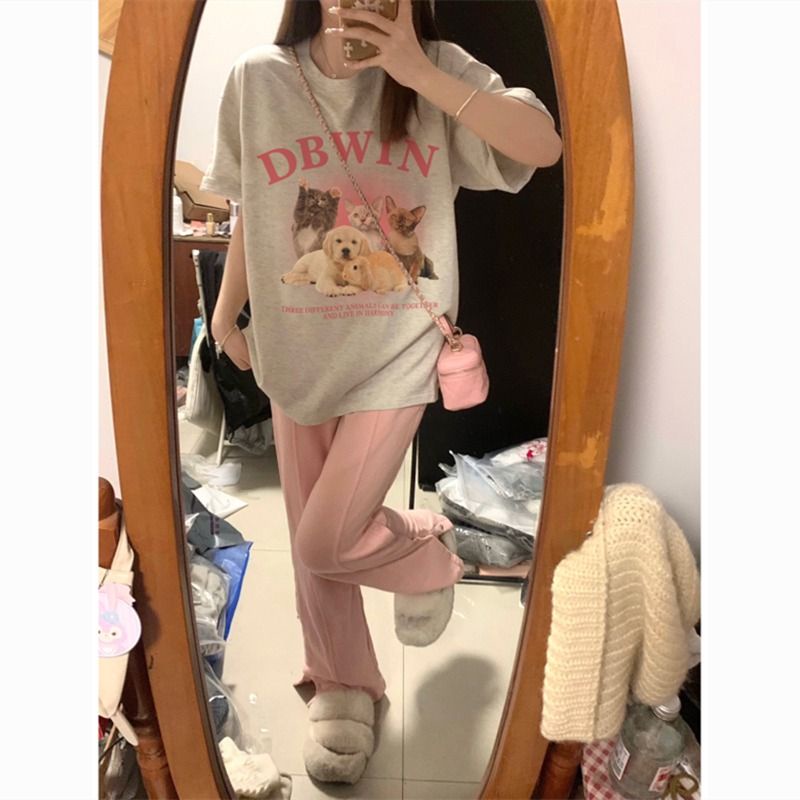 Nữ Sinh Mùa Hè Mới Lỏng Lẻo Hợp Thời Trang Hàng Đầu