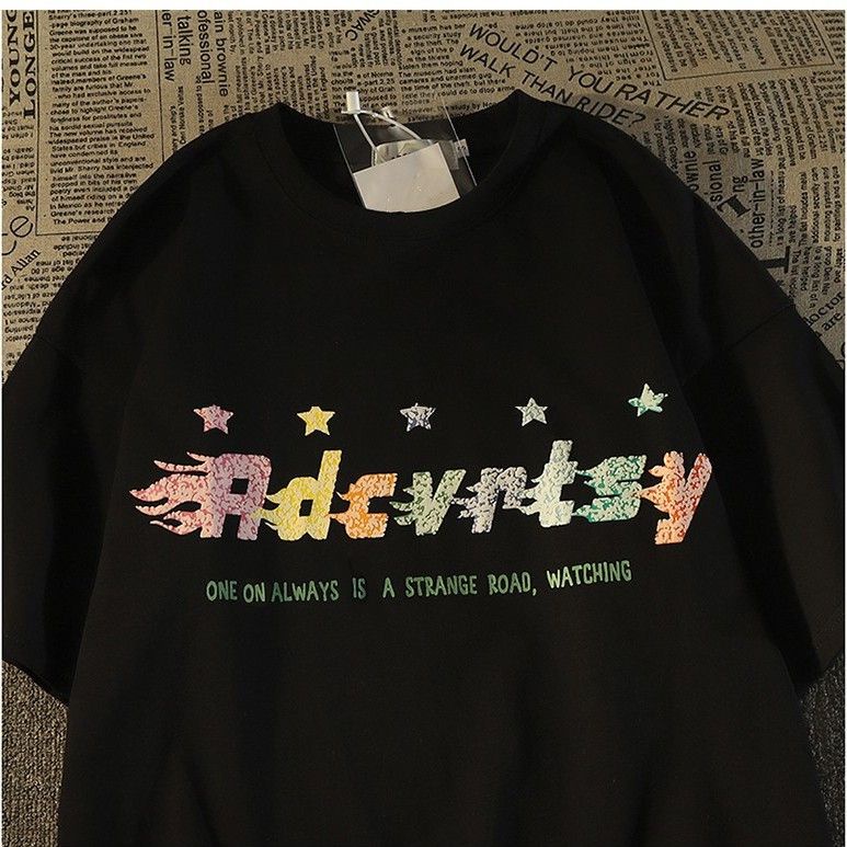 Áo Thun Tay Ngắn Phong Cách Đường Phố Âu Mỹ Thời Trang Mùa Hè Fyzw280g