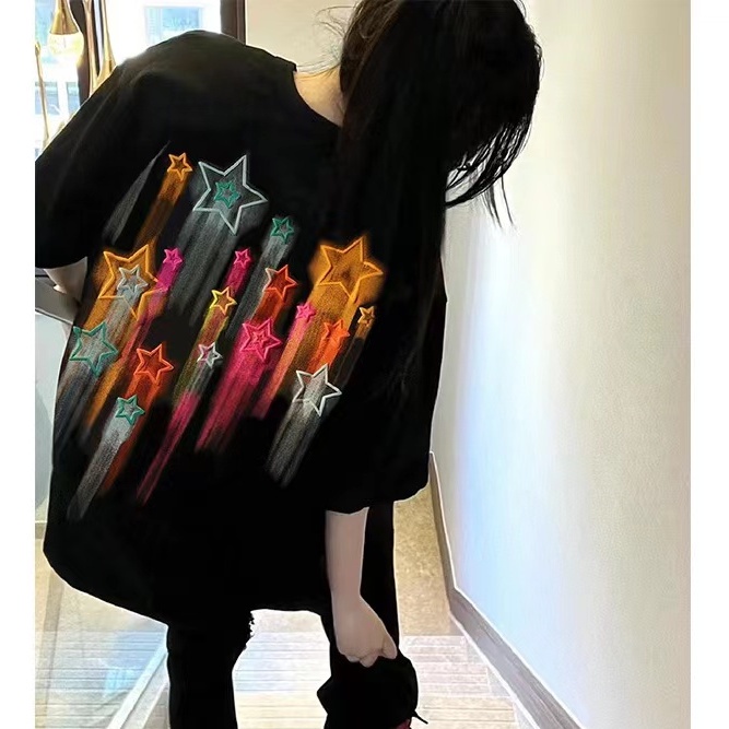 Áo Thun Tay Ngắn Phong Cách Đường Phố Âu Mỹ Thời Trang Mùa Hè Fyzw280g