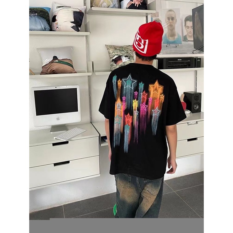 Áo Thun Tay Ngắn Phong Cách Đường Phố Âu Mỹ Thời Trang Mùa Hè Fyzw280g