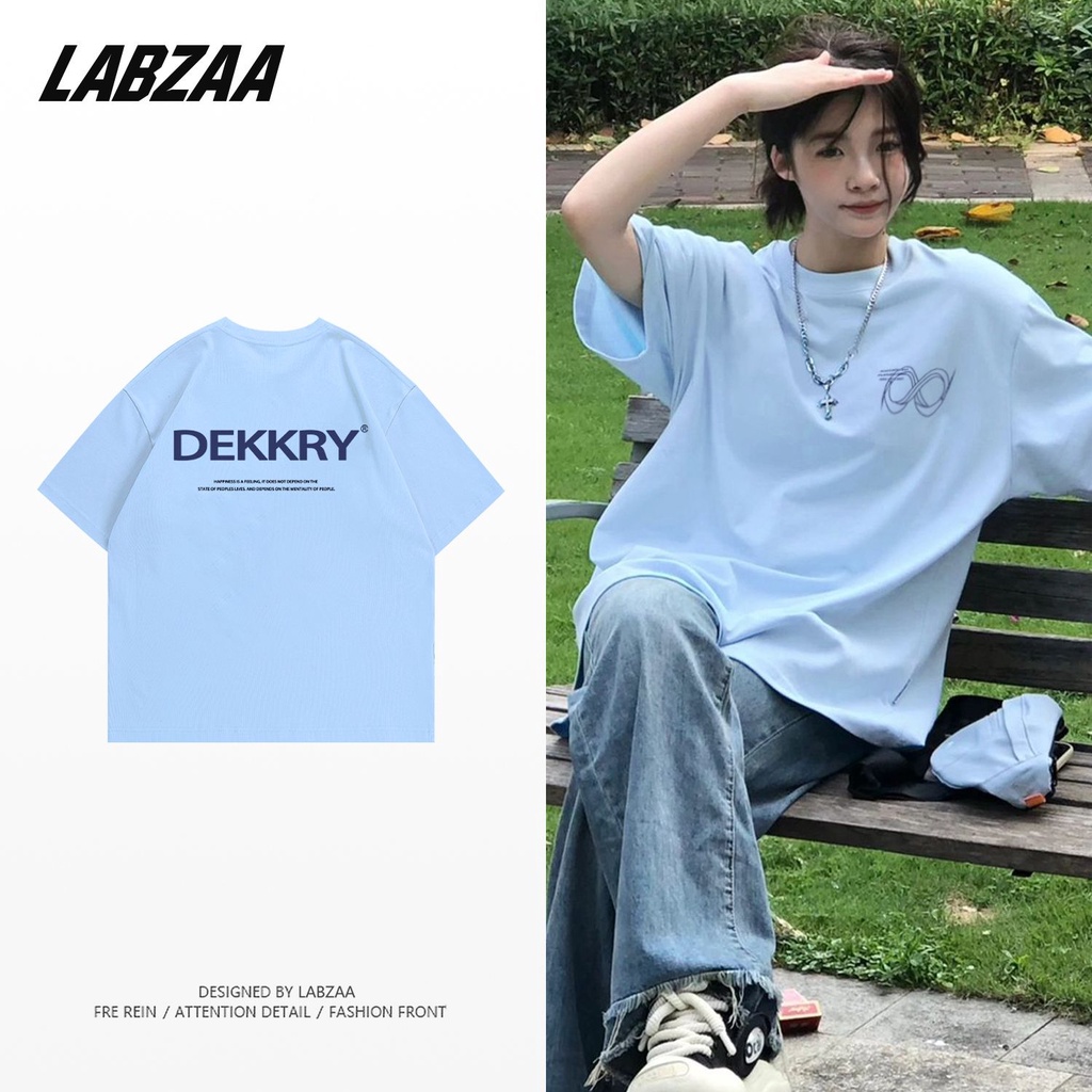 Áo Thun Tay Ngắn 100% Cotton In Chữ Thời Trang Dành Cho Nữ