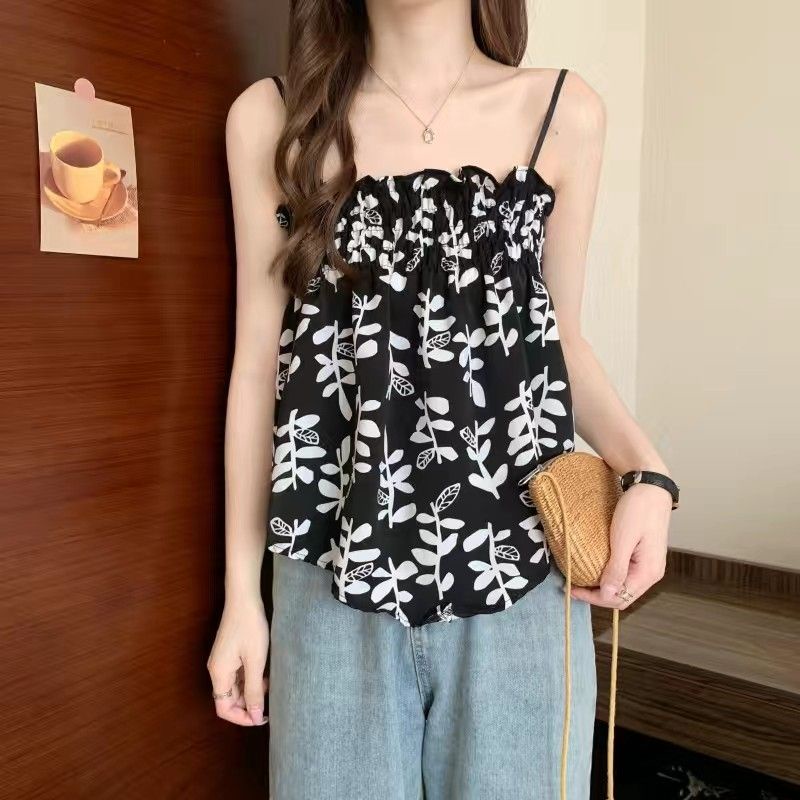 Áo Ống Mỏng Phong Cách Pháp Thời Trang Mùa Hè Mới Cho Nữ