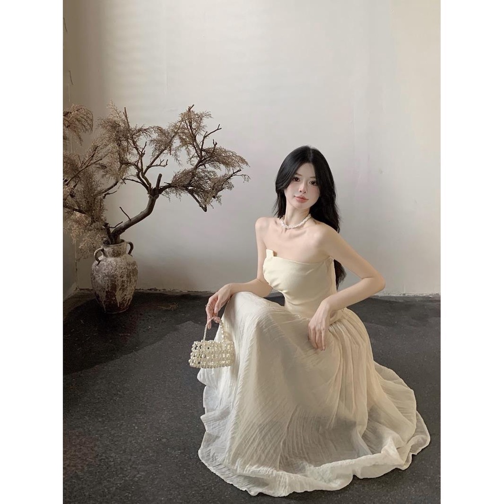 Áo Ống Ngắn Nhỏ Thiết Kế Không Đều Phong Cách Mùa Hè Mới Cho Nữ