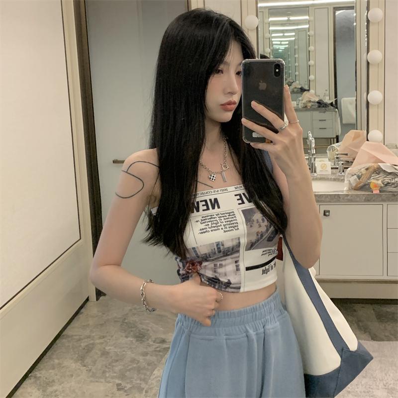 Áo Ống Dáng Ngắn Thời Trang Mùa Hè Quyến Rũ Cho Nữ