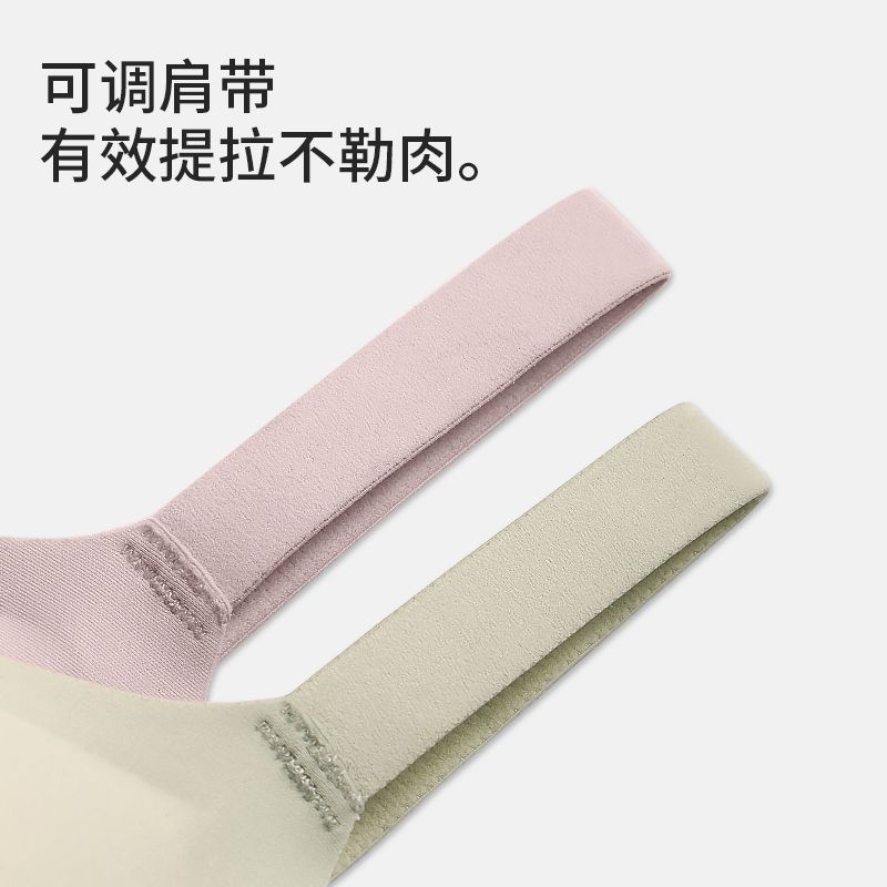 Áo Lót Thể Thao Không Gọng Không Đường May Thoáng Khí Chống Chảy Xệ Lưng Đẹp Mắt Dành Cho Nữ