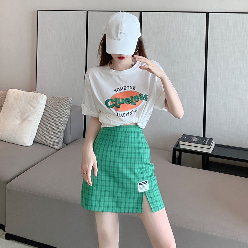 Set Áo Váy Chữ a Lưng Cao Ôm Dáng Phong Cách Mới Mùa Hè Cá Tính