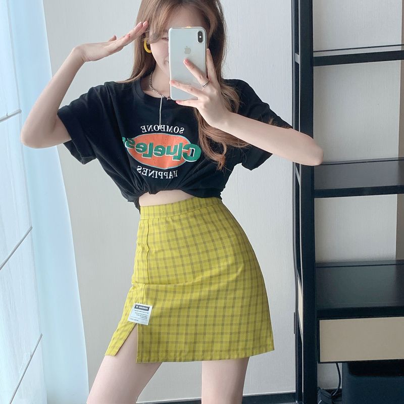 Set Áo Váy Chữ a Lưng Cao Ôm Dáng Phong Cách Mới Mùa Hè Cá Tính