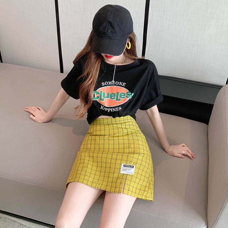 Set Áo Váy Chữ a Lưng Cao Ôm Dáng Phong Cách Mới Mùa Hè Cá Tính