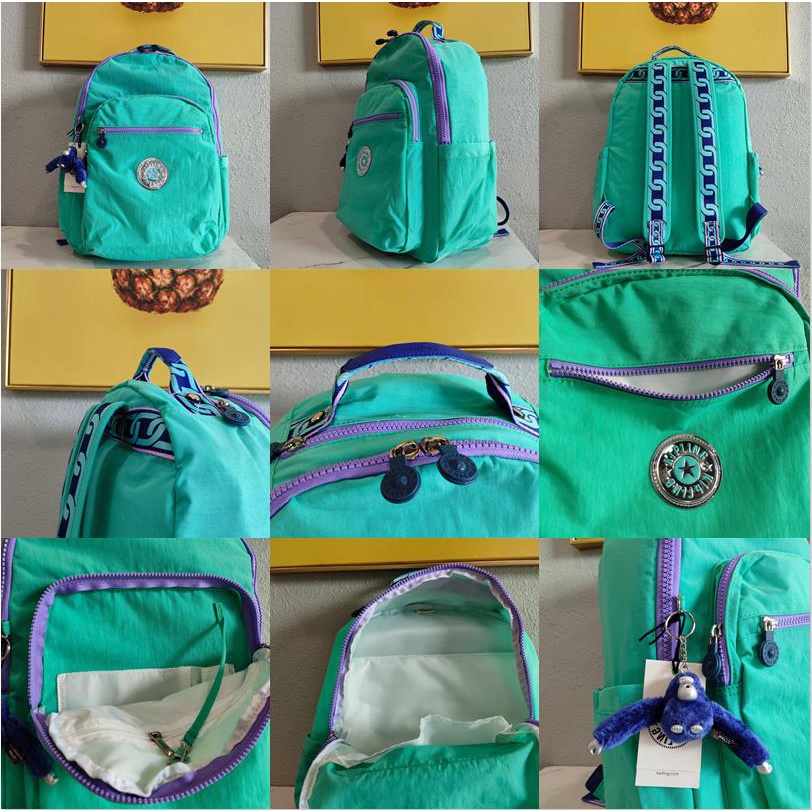 Kipling Ba Lô nylon Chống Thấm Nước Phiên Bản Giới Hạn 21305
