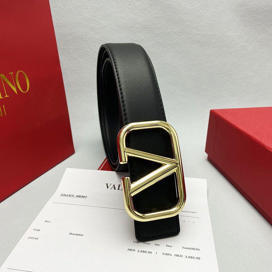 Thắt Lưng Valentino 2023 Bản Rộng 3.8cm Phong Cách Cổ Điển Cho Nam Và Nữ