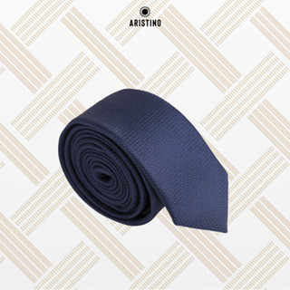 Cà vạt nam ARISTINO thiết kế bản nhỏ, màu sắc sang trọng, họa tiết hoa dệt jacquard tinh tế - ATI08202