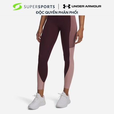 Quần Bó Thể Thao Nữ Under Armour Meridian Colorblock - 6004002-651