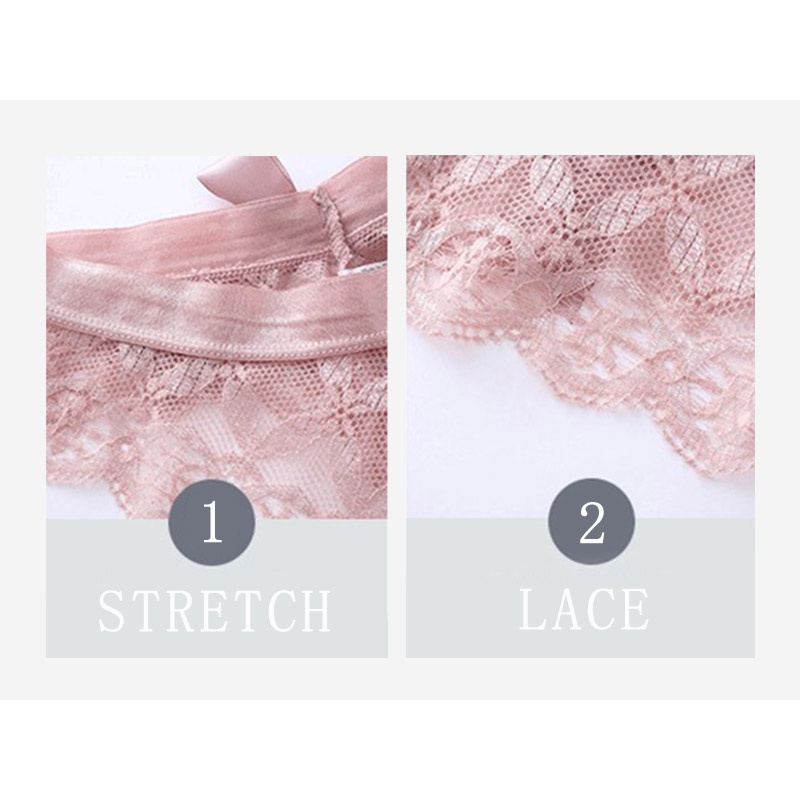 Set 3 quần lót ren lọt khe quyến rũ dành cho nữ