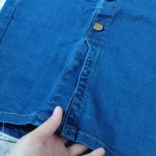 Chân váy jean qc cao cấp