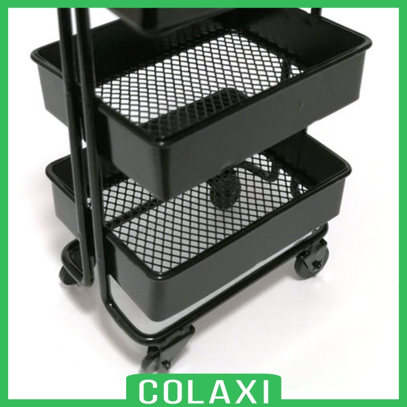 Kệ lưu trữ 3 tầng 1: 12 kèm nội thất nhà búp bê Phòng bếp màu hồng