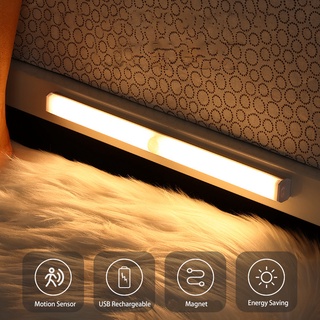 Đèn ngủ cảm ứng Đèn cảm ứng chuyển động LED Không Dây USB Đèn ngủ treo tường đèn bay phòng