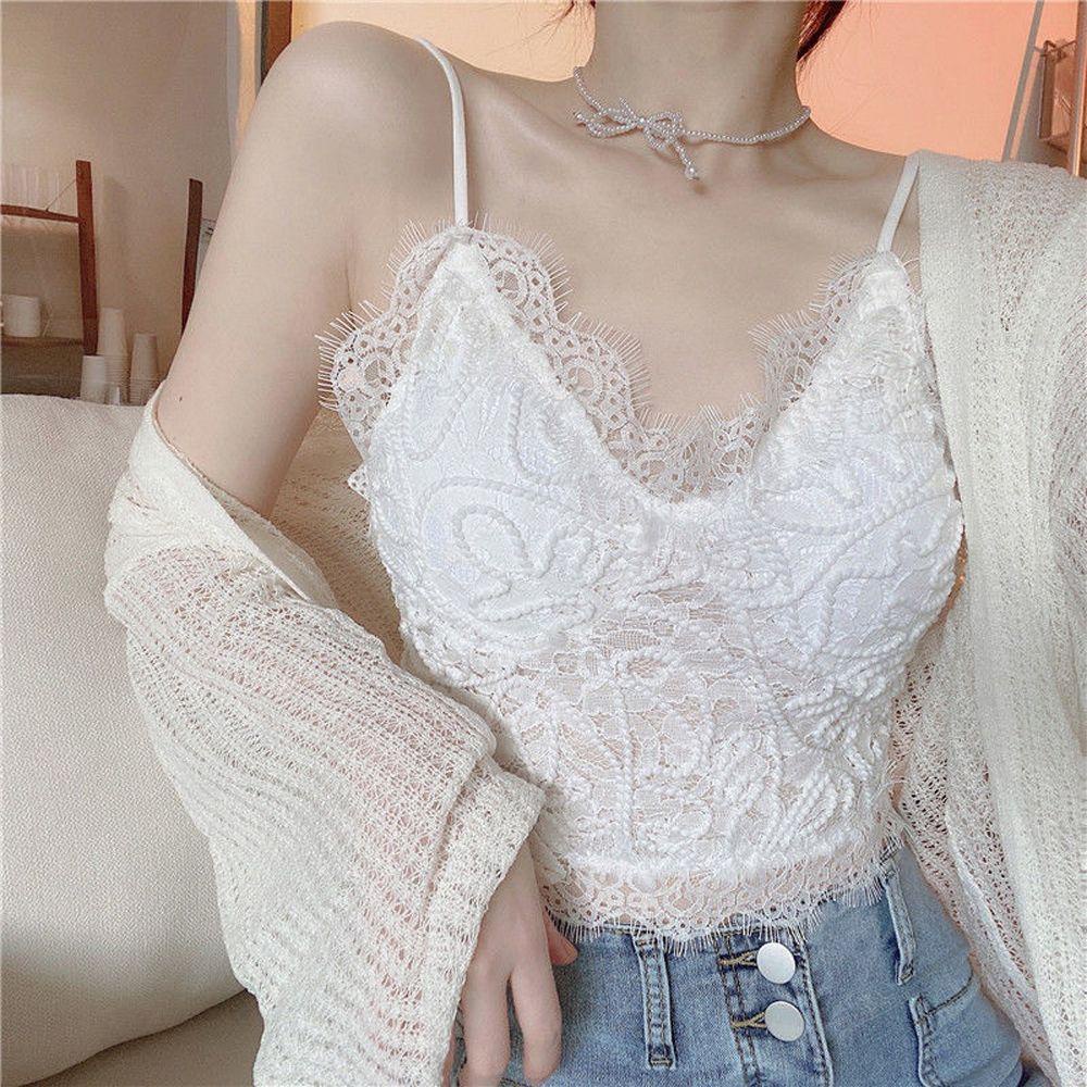 Áo Lót Hai Dây Không Đường May Có Đệm Ngực Tàng Hình Nhiều Màu Sắc Thời Trang Cho Nữ