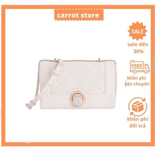 Túi xách Pedro khóa xoay Túi đeo vai nữ Túi đeo chéo phối xích pha da hiệu cao cấp Store