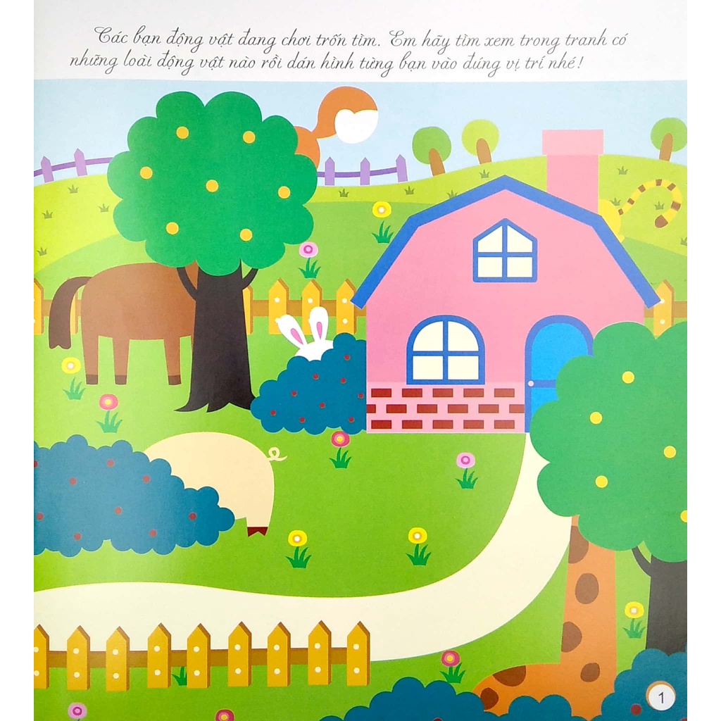 Sách Miếng Dán Thần Kì - Phát Triển Chỉ Số Thông Minh - Chỉ Số Thông Minh IQ - 2 - 3 Tuổi (Tái Bản 2022)