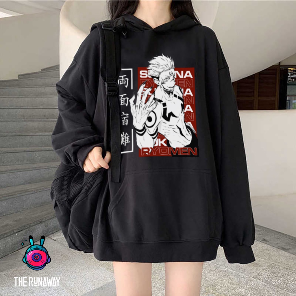 Áo Hoodie Jujutsu Kaisen: Sukuna Art Nam / Nữ by The Runaway