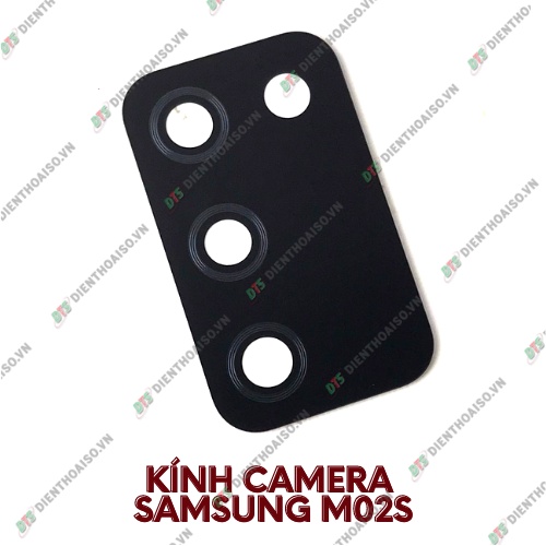 Mặt kính camera samsung m02s có sẵn keo dán