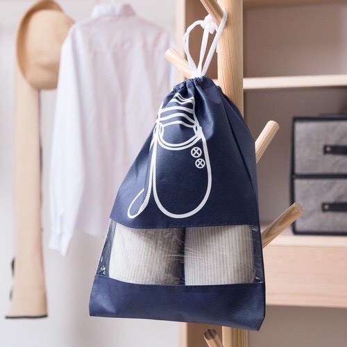 Túi Đựng Giày/Dép Có Dây Rút Cho Đi Du Lịch Tiện Lợi