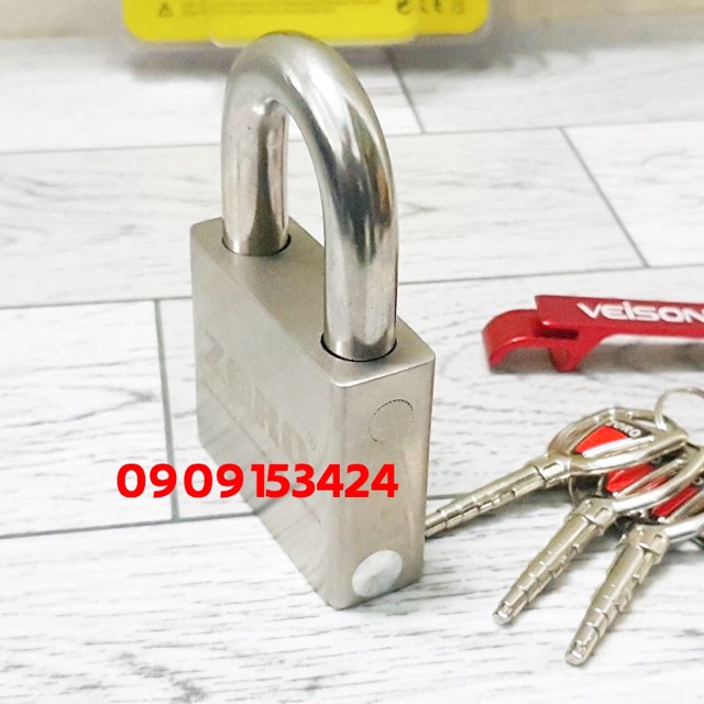 Ổ KHOÁ ZORO-INOX 304-5p