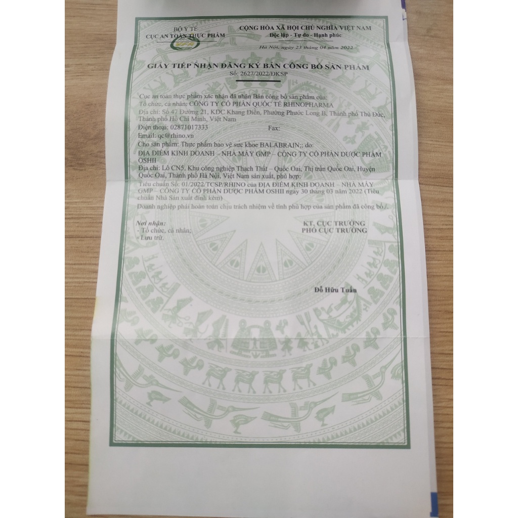 Viên uống bổ não Bala BRAIN, hoạt huyết, tăng tuần hoàn não với Cao bạch quả - 60 viên - PharmaOTC