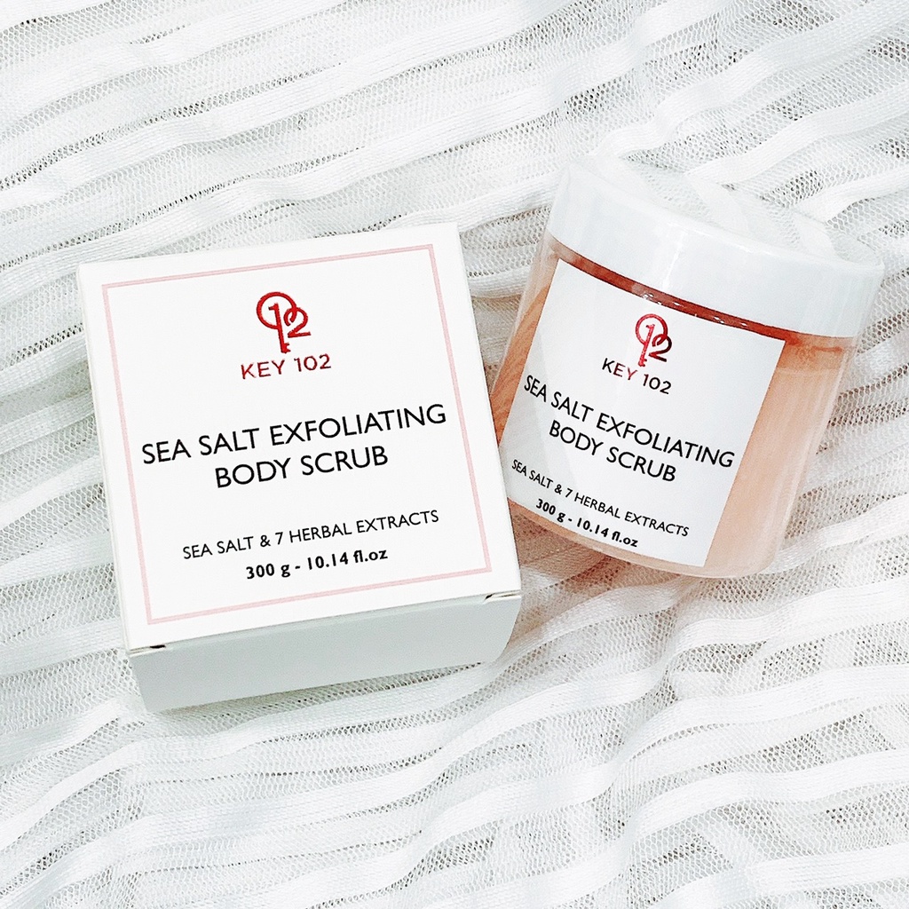 Tẩy tế bào chết cho cơ thể Key102 Sea Salt Exfoliating Body Scrub 300g