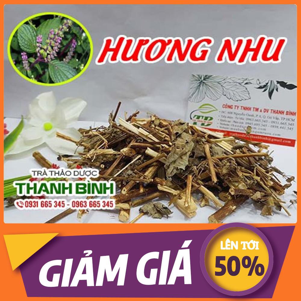 Cây Hương Nhu Khô 500g - 100% Thu Hái Tự Nhiên