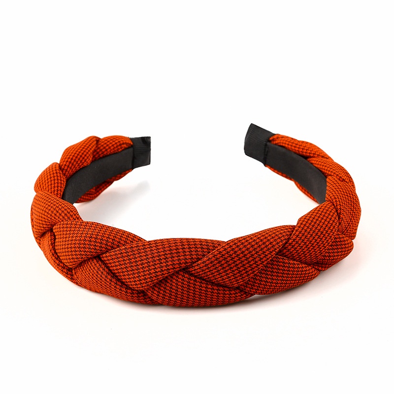 Mới Băng Đô Vải Cotton Họa Tiết Sọc Caro Thời Trang Cho Nữ