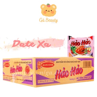 Thùng Mì Hảo Hảo Tôm Chua Cay 30 Gói x 75g (DATE MỚI NHẤT)