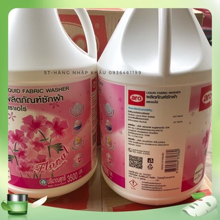 Nước giặt xả quần áo Aro Thái lan can 3500ml
