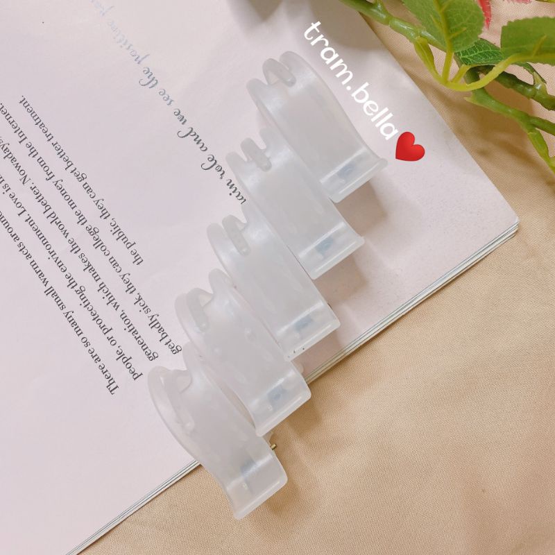 Sỉ vỉ 12 kẹp tóc 3 răng nhiều màu