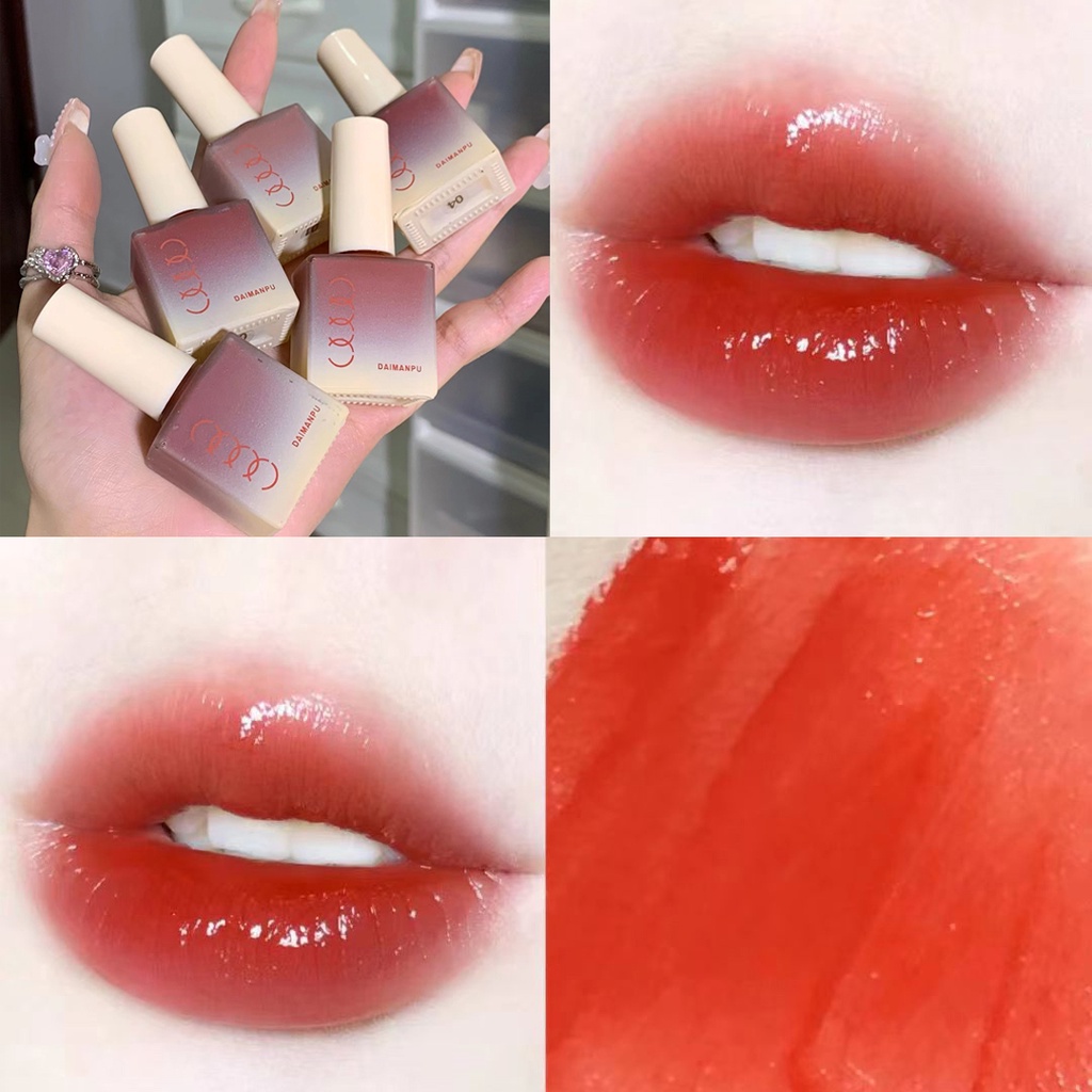 Son Môi Dạng Lỏng DAIMANPU Dưỡng Ẩm Chống Thấm Nước NO.D133