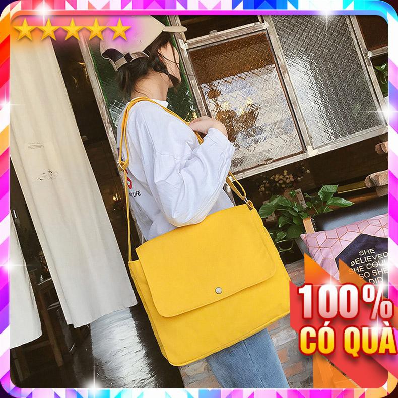 Túi Vải Cỡ Lớn Có Nắp Dáng Chữ Nhật P1871 - LoanTay