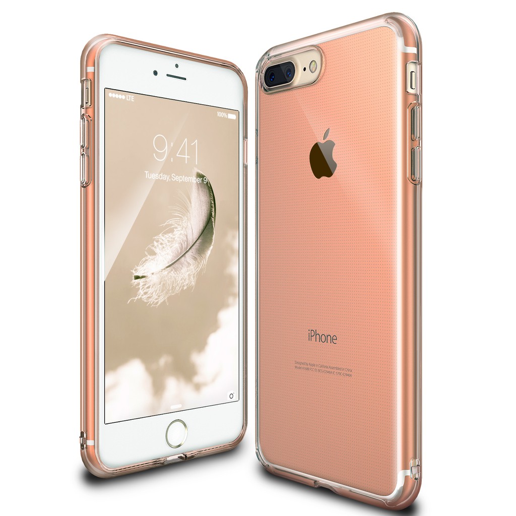 Ringke Air, iPhone 8 Plus 7 Plus [Air] Ringke Vỏ hộp nhẹ Nắp TPU mềm dẻo