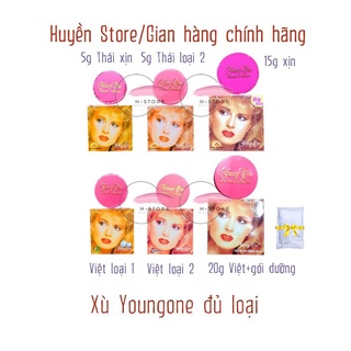 Lẻ 1h Kem Xù young one đủ loại
