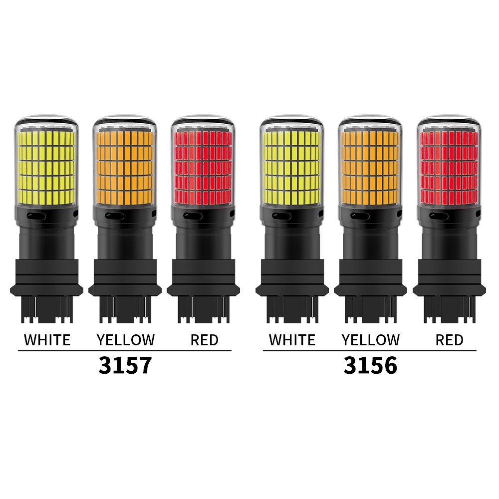 Bộ 2 Đèn LED Tín Hiệu Cho Xe Hơi 1156 BA15S BAU15S 1157 Bay15d T20 7440 7443 T25 3157 4014 150SMD
