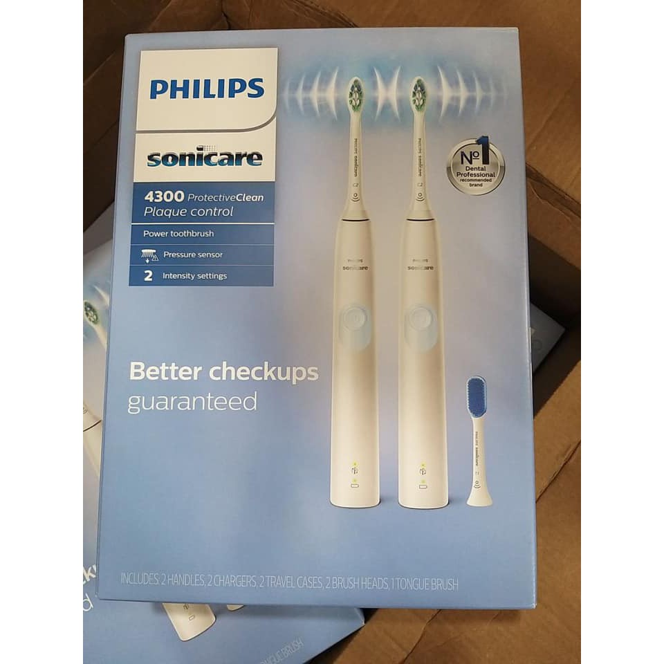 Set bàn chải điện Philips Sonicare 4300