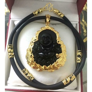 Dây chuyền nam mặt di lặc bọc mạ vàng cao cấp