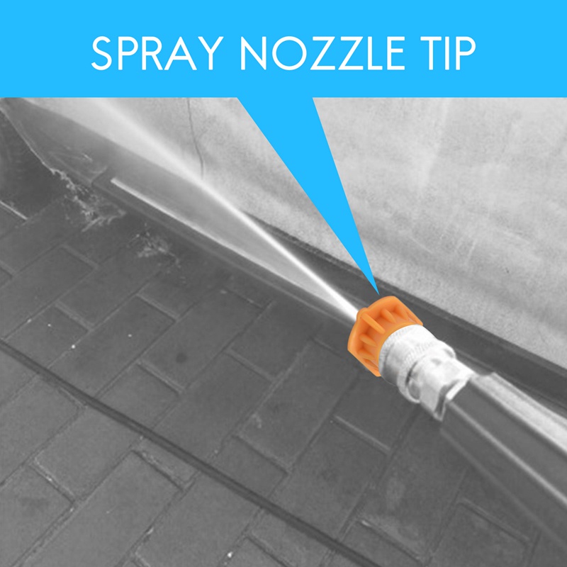 5 Đầu Phun Nước Áp Suất Cao 1 / 4 (4.0 Gpm)