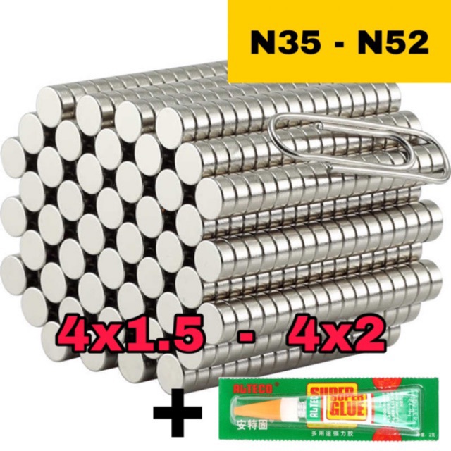 Combo keo và nam châm mod Rubik N52 và N35  Rubik Nha Trang