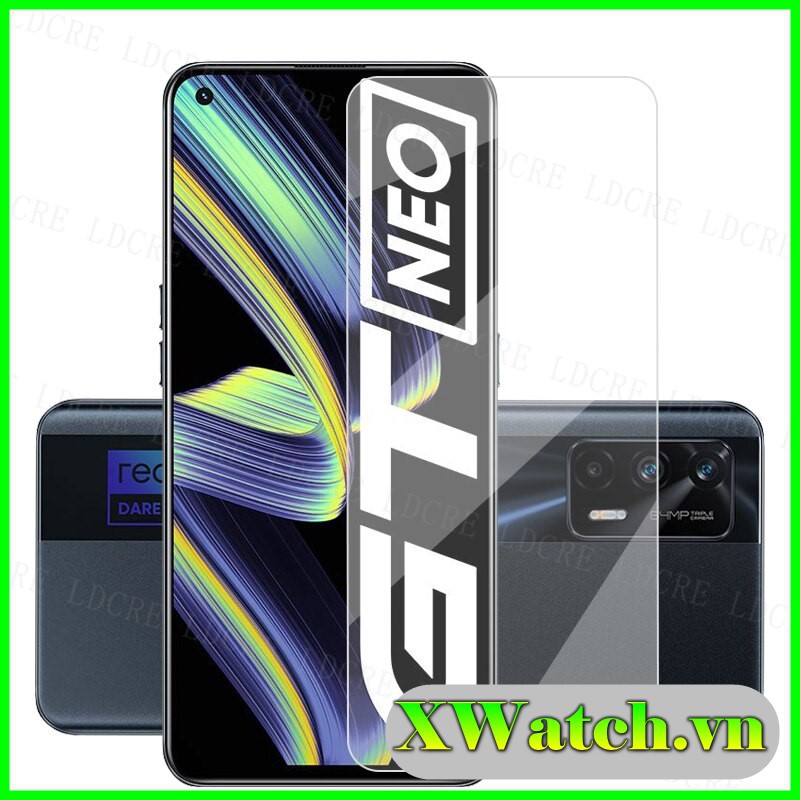 Cường lực Realme Narzo 50A Prime Q3 Realme Q3 pro Narzo 50i Realme GT NEO Realme 8 8 Pro GT  Neo 2T C20 V15 trong suốt