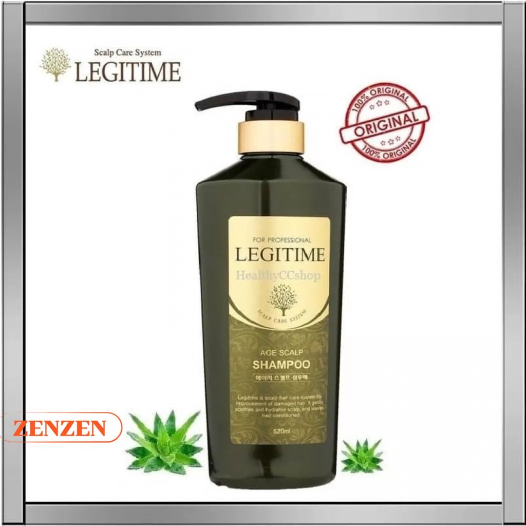 Dầu gội ngăn rụng tóc Legitime sạch gầu hết ngừa 520g (Dành cho Nam)